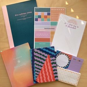 FREE WITH PURCHASE! Papergang Planner Bundle! 7 Brand New Items!